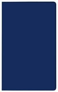 Taschenkalender Modus geheftet PVC blau 2022