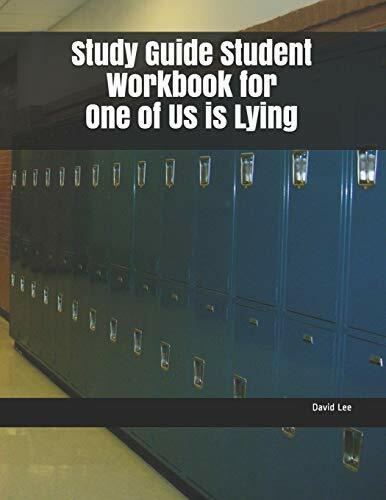 Study Guide Student Workbook for One of Us is Lying