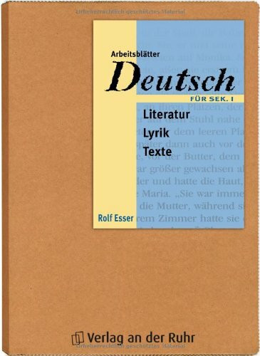 Arbeitsblätter Deutsch