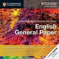 Cambridge International AS Level English General Paper Cambridge Elevate Teacher's Resource Ac...