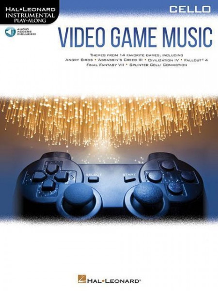 Video Game Music for Cello: Instrumental Play-Along Series
