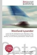 Westland Lysander