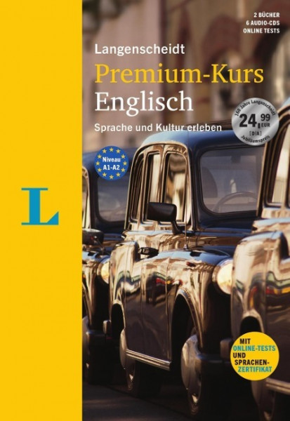 Langenscheidt Premium-Kurs Englisch - Sprachkurs mit 2 Büchern, 6 Audio-CDs, MP3-Download, Online-Tests und Zertifikat