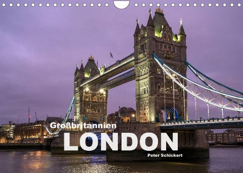 Großbritannien - London (Wandkalender 2022 DIN A4 quer)