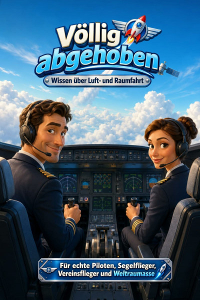 Völlig abgehoben - Wissen über Luft- und Raumfahrt: Unnützes Wissen über Flugzeuge, Piloten, Airlines, Flughäfen & Raumfahrt | Geschenk für Piloten, Segelflieger, Flugzeugfans & Aviation-Fans