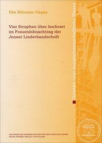 Vier Strophen über "hochvart" im Frauenlobnachtrag der Jenaer Liederhandschrift