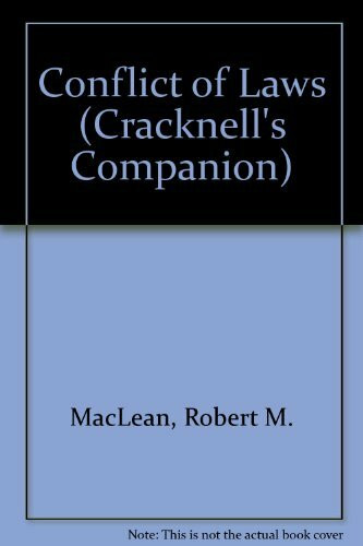 Conflict of Laws (Cracknell's Companion S.)