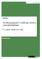 ¿Der Kameramörder¿ von Thomas Glavinic - ein Kriminalroman?