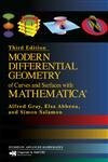 Modern Differential Geometry of Curves and Surfaces with Mathematica (Studies in Advanced Mathematics)