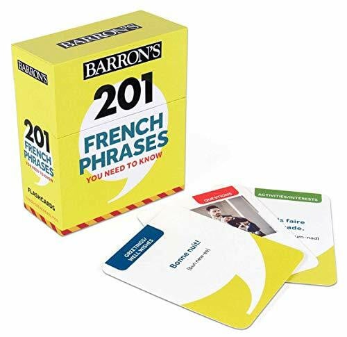 201 French Phrases You Need to Know Flashcards (Barron's Foreign Language Guides)