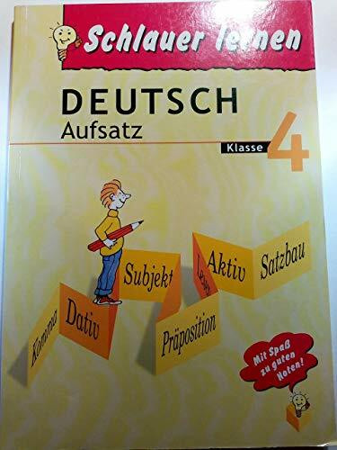 Deutsch Aufsatz Klasse 4 Schlauer lernen