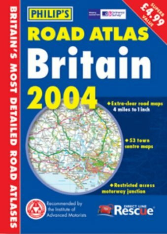 Philip's Road Atlas Britain 2004