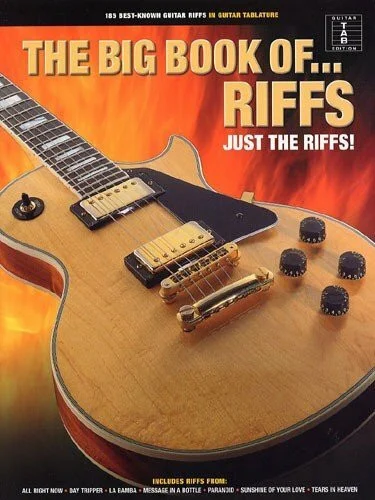 Hal Leonard Europe The Big Book of Riffs. Für Gitarrentabulatur(mit Akkordsymbolen)