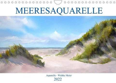 MEERESAQUARELLE (Wandkalender 2022 DIN A4 quer)