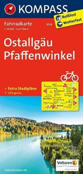 Ostallgäu - Pfaffenwinkel 1 : 70 000