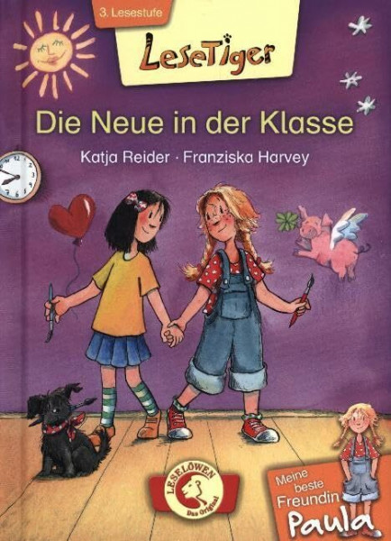 Lesetiger - Meine beste Freundin Paula: Die Neue in der Klasse: Erstlesebuch für Mädchen und Jungen ab 6 Jahre