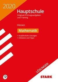 Lösungen zu Original-Prüfungen und Training Hauptschule 2020 - Mathematik - Hessen