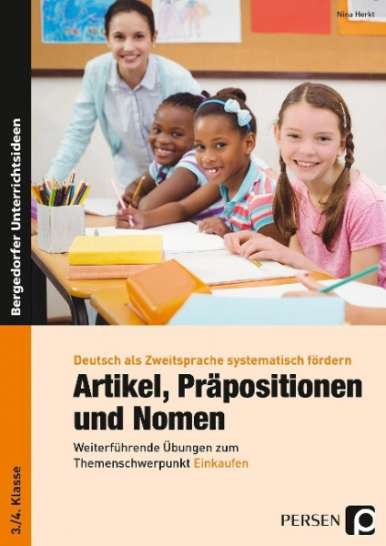 Artikel, Präpositionen und Nomen - Einkaufen 3/4