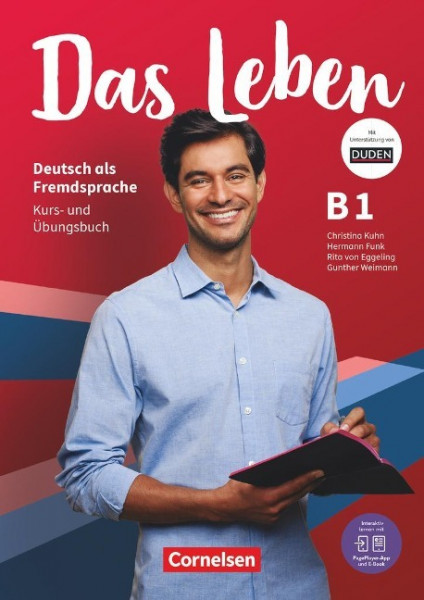 Das Leben - Deutsch als Fremdsprache - Allgemeine Ausgabe - B1: Gesamtband. Kurs- und Übungsbuch - Mit PagePlayer-App