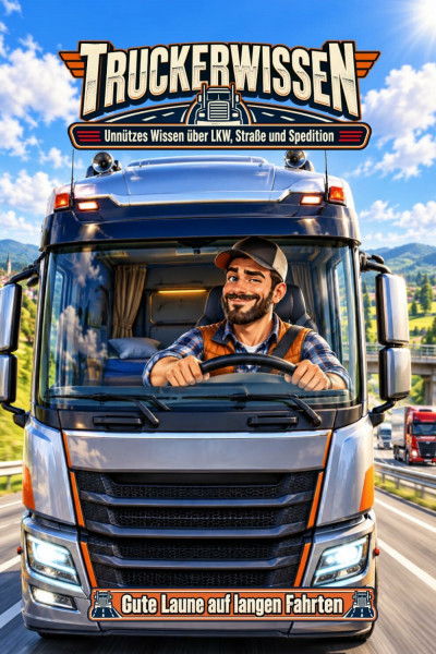 Truckerwissen – Unnützes Wissen über LKW, Straße und Spedition: Geschenk für LKW-Fahrer | Trucker | Fernfahrer | Berufskraftfahrer | Spedition | Fernverkehr | LKW-Wissen | Truck | Brummi Fahrer