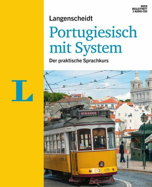 Langenscheidt Portugiesisch mit System - Set mit Buch, Begleitheft, 3 Audio-CDs: Der praktische Sprachkurs: Der praktische Sprachkurs. Führt zu Niveau B1 (Langenscheidt Sprachkurse mit System)