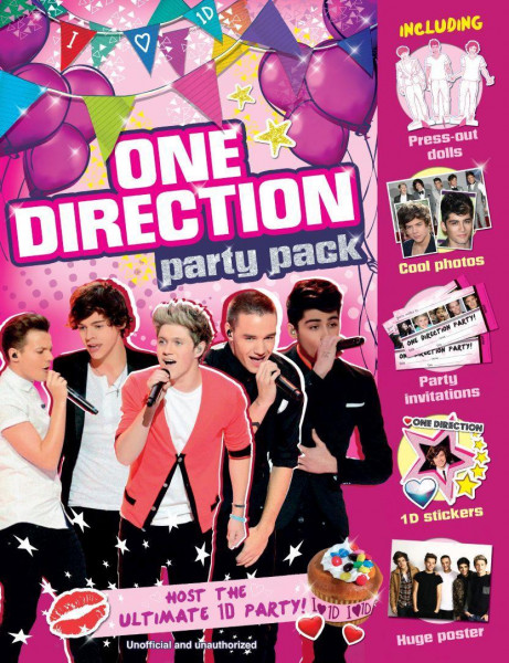 One Direction Party Pack: Host the Ultimate 1d Party! [With Sticker(s) and Poster]