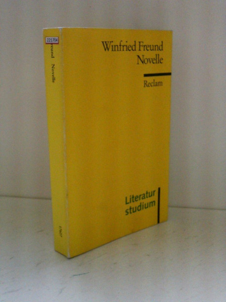Novelle: (Literaturstudium) (Reclams Universal-Bibliothek)