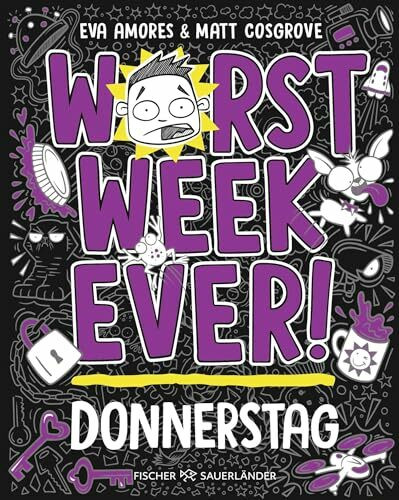 Worst Week Ever – Donnerstag: Band 4 | Comic Roman für Kinder ab 10 Jahre │ Witzige Bilder und einfache Texte begeistern Comicfans sowie Lesemuffel