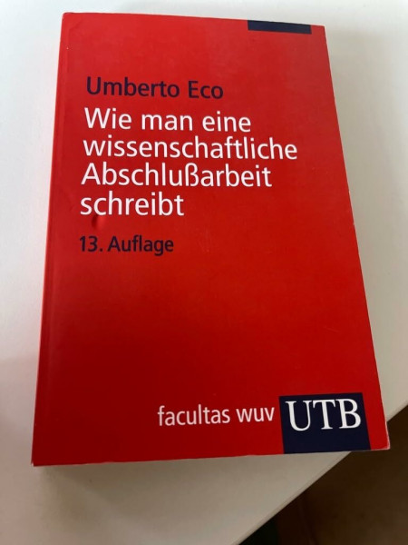 Wie man eine wissenschaftliche Abschlußarbeit schreibt