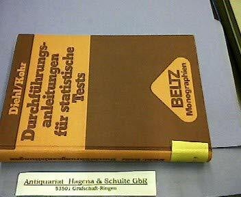Durchführungsanleitungen (5135 605) für statistische Tests