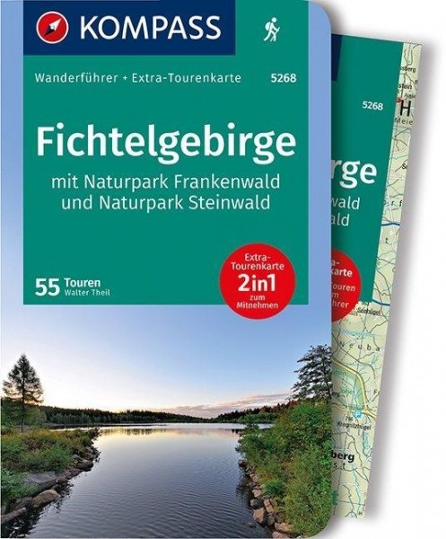 KOMPASS Wanderführer Fichtelgebirge mit Naturpark Frankenwald und Naturpark Steinwald