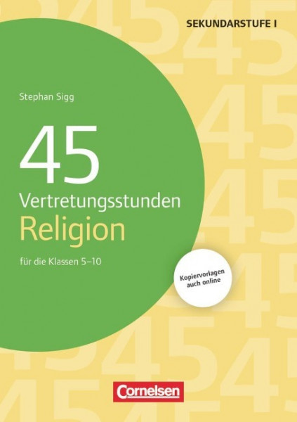 45 Vertretungsstunden Religion