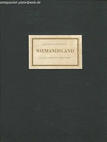 Niemandsland: Roman: Roman. Nachw. v. Regula Wyss