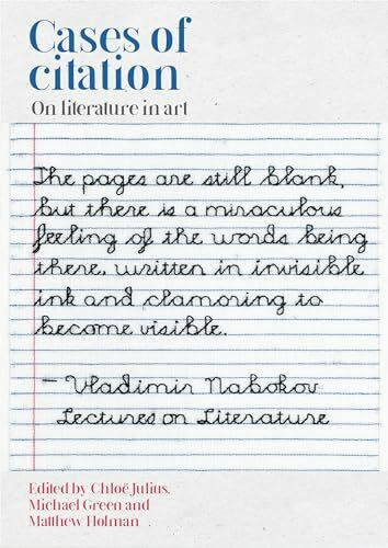 Cases of citation: On literature in art