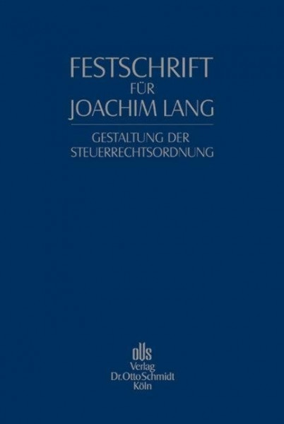 Festschrift für Joachim Lang