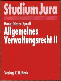 Allgemeines Verwaltungsrecht, Bd.2