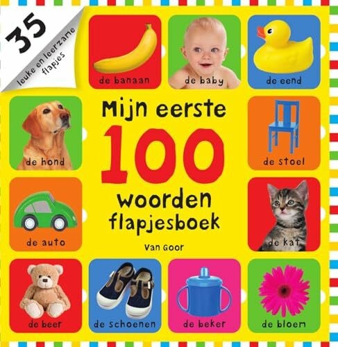 Mijn eerste 100 woorden flapjesboek