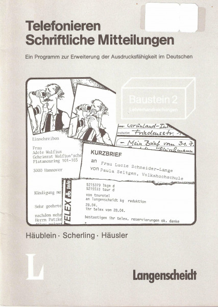 Bausteine Deutsch - Level 2: Lehrerhandreichungen
