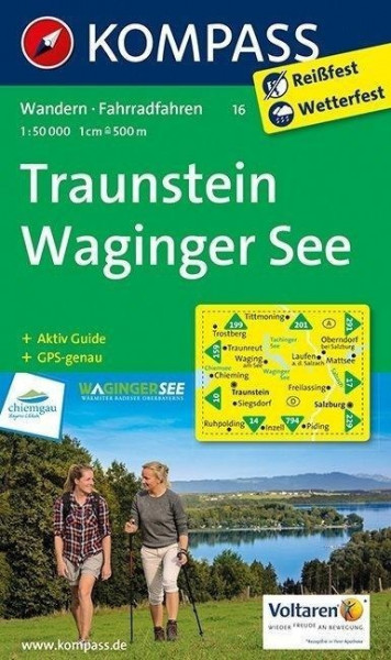Traunstein - Waginger See 1:50 000