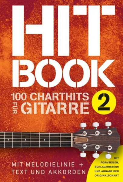Hitbook 2 - 100 Chart Hits für Gitarre