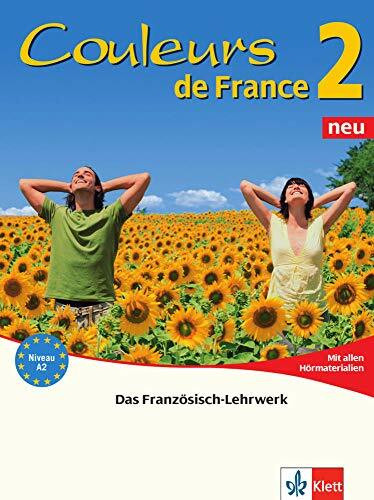 Couleurs de France Neu 2: Lehr- und Arbeitsbuch mit allen Hörmaterialien
