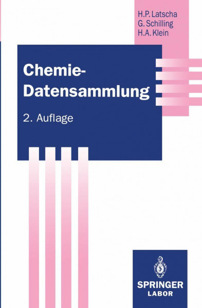 Chemie ― Datensammlung (Springer Labormanual)