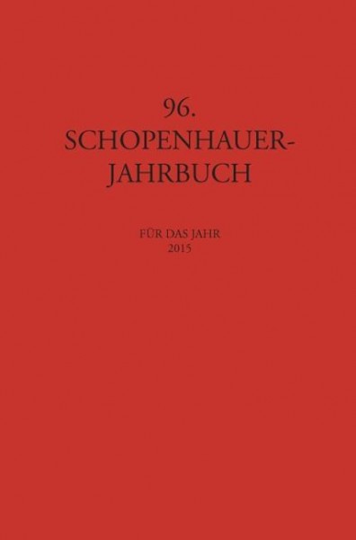 Schopenhauer Jahrbuch 96