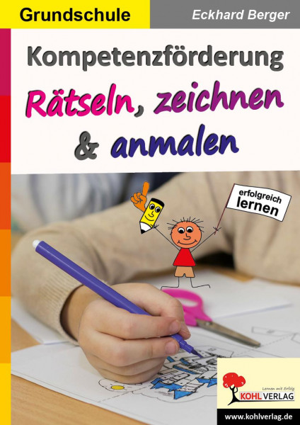 Kompetenzförderung Rätseln, zeichnen & anmalen