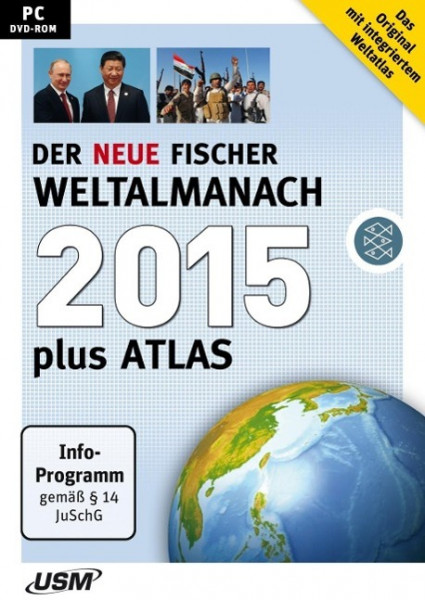 Der neue Fischer Weltalmanach & Atlas 2015
