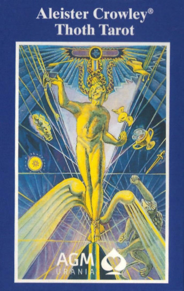 Tarotkarten, Original Aleister Crowley Thoth Tarot, Pocketausgabe: Pocketgröße (Tarotkarten)