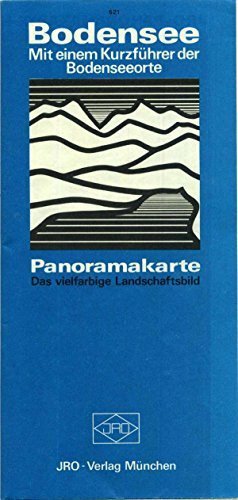Panoramakarte Bodensee