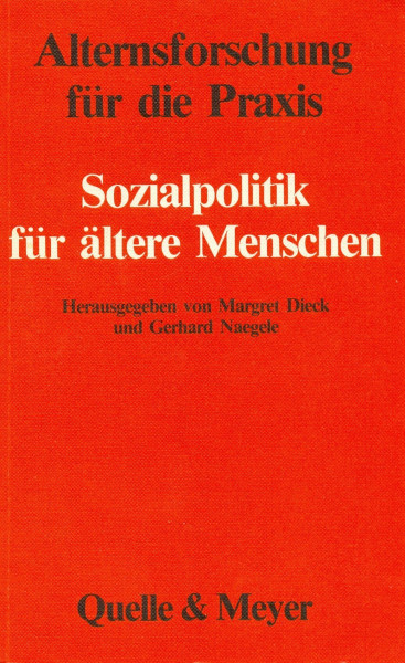 Sozialpolitik für ältere Menschen