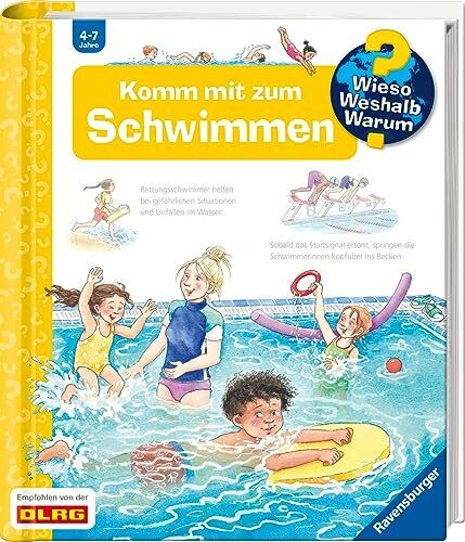 Wieso? Weshalb? Warum?, Band 26 - Komm mit zum Schwimmen (Sachbuch ab 4 Jahre - mit Klappen) (Kernreihe, 26)