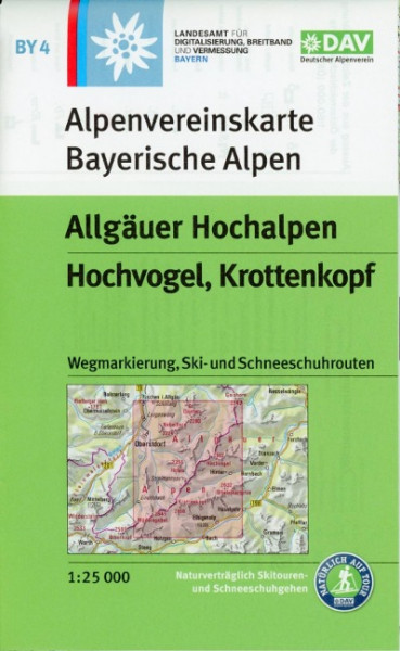 BY 4 Allgäuer Hochalpen, Hochvogel, Krottenkopf,